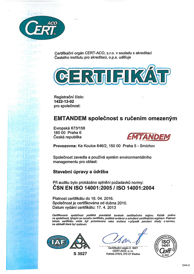 Norma EN ISO 14001:2004