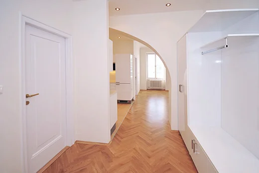 Rekonstrukce bytu na Hradčanech v Praze 1