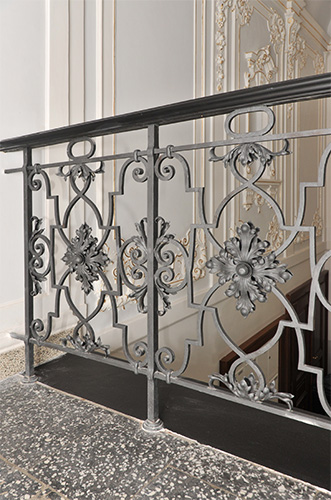 Zábradlí ve foyer